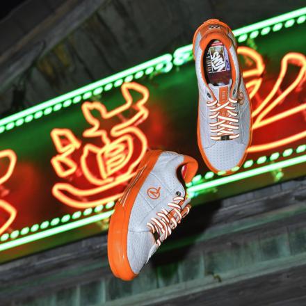 【国内10月23日発売予定】アベニュー & サン × バンズ スケート シド "フリックス オブ フューリー" ホワイト/オレンジ