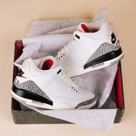 Nike Air Jordan 3 Retro White Cement