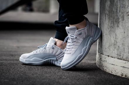 変更しましたAIR JORDAN 12 RETRO GRAY