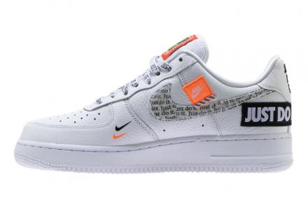 nike air force just do it white