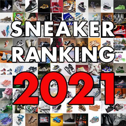 2021年のスニーカー人気ランキング TOP100